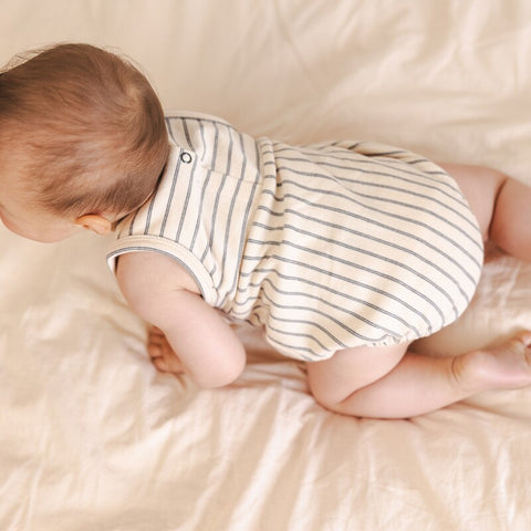 Phil&Phae（フィルアンドフェ）2025SS Bubble onesie stripes  ストライプ ロンパース