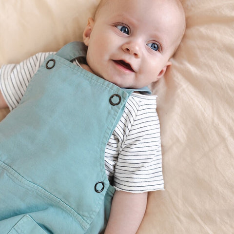 Phil&Phae（フィルアンドフェ）2025SS Twill baby dungarees   オーバーオール　サロペット