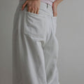 【2月中旬入荷次第お届けのご予約】anuke（アンヌーク） Wide Cocoon Denim 62711402.