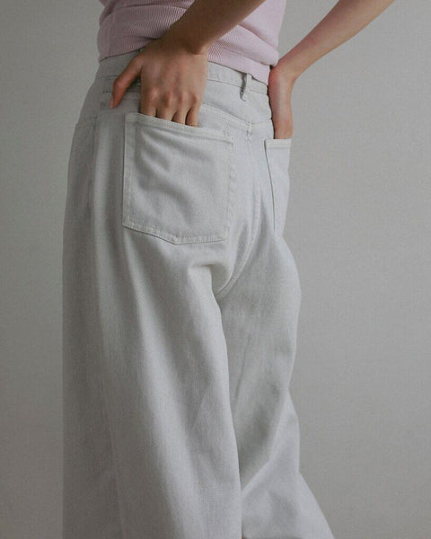 【2月中旬入荷次第お届けのご予約】anuke（アンヌーク） Wide Cocoon Denim 62711402.