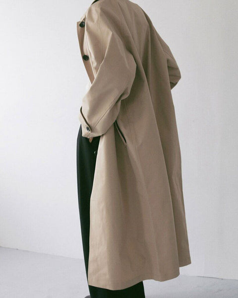 【2月上旬入荷次第お届けのご予約】anuke（アンヌーク） Soutiencollar Twill Coat 62710001.