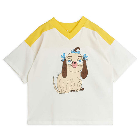 mini rodini（ミニロディーニ）Pre 2026AW  tee 半袖バイカラートップス.