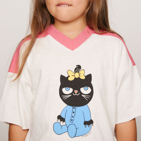 mini rodini（ミニロディーニ）Pre 2026AW  tee 半袖Tシャツ.