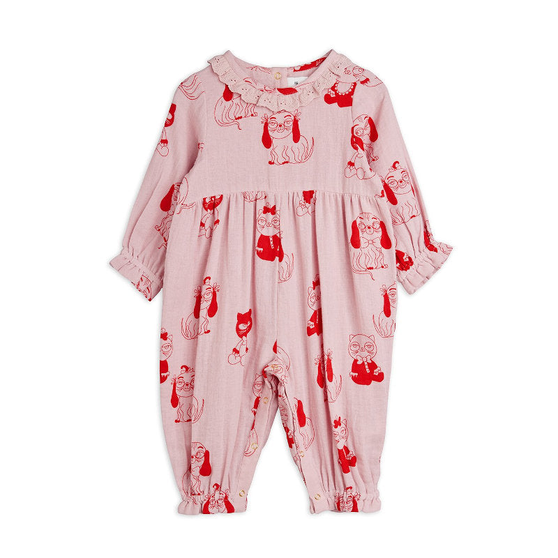 mini rodini（ミニロディーニ）Pre 2026AW Minibabies aop woven