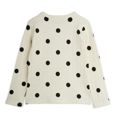 【ch2】mini rodini（ミニロディーニ） 2026AW  Rabbit  long sleeve tee　 ウサギ柄 長袖Tシャツ.