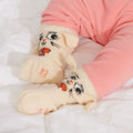 【ch1】mini rodini（ミニロディーニ） 2026AW Kittens socks 子ねこ柄ベビー帽.