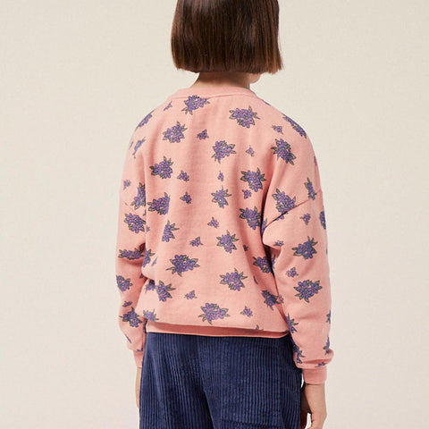 The Campamento（カンパメント） 2024AW FLOWERS OVERSIZED KIDS SWEATSHIRT　キッズスウェットシャツ