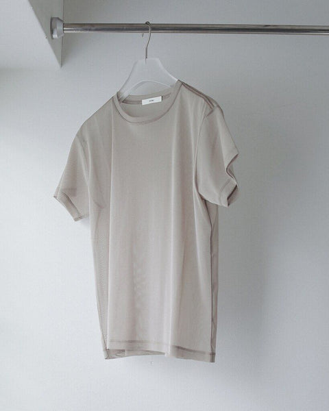 【4月中旬入荷次第お届けのご予約】anuke（アンヌーク） Sheer Tulle T-shirts 62710625.
