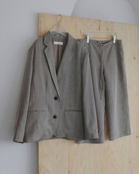 【3月中旬入荷次第お届けのご予約】anuke（アンヌーク） Tweed Mesh Jacket 62710105.