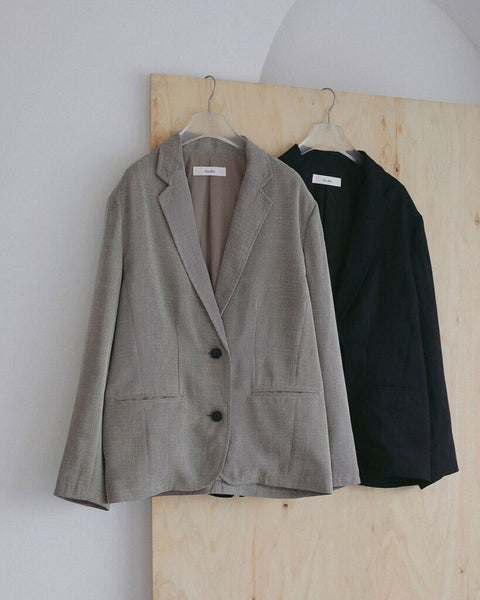 【3月中旬入荷次第お届けのご予約】anuke（アンヌーク） Tweed Mesh Jacket 62710105.