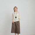 【3月中旬入荷次第お届けのご予約】anuke（アンヌーク） Cottonlinen Loose Knit 62710513.
