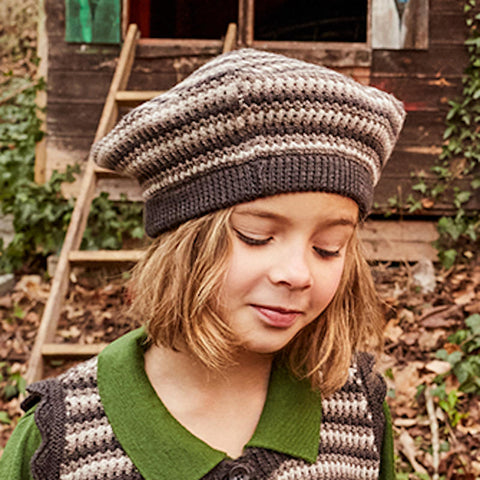 MABLI 2024AW PORTH TAM - UMBER - Knit Beret