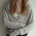 【3月上旬入荷次第お届けのご予約】anuke（アンヌーク） Sheer Skipper Knit 62710524.