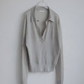 【3月上旬入荷次第お届けのご予約】anuke（アンヌーク） Sheer Skipper Knit 62710524.