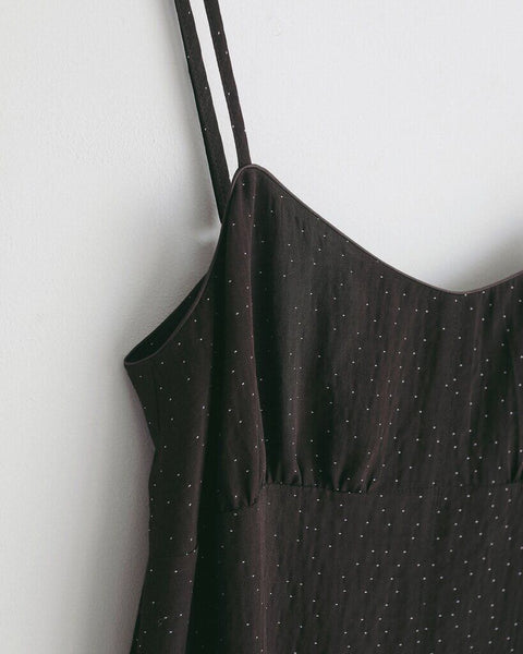 【4月下旬入荷次第お届けのご予約】anuke（アンヌーク） Dot jacquard Camisole Tops 62710411.