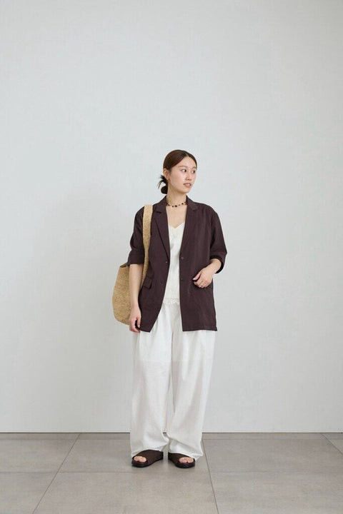 【3月上旬入荷次第お届けのご予約】anuke（アンヌーク） Twill Lace Camisole 62710404.