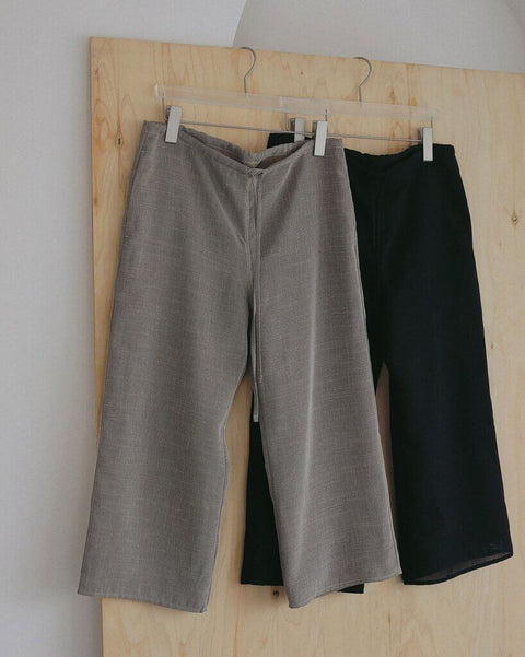 【3月中旬入荷次第お届けのご予約】anuke（アンヌーク） Tweed Mesh Capripants 62710721.
