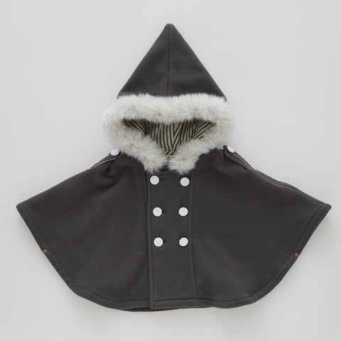 [Classic] elfinFolk fleece baby cape, fleece baby cape, coat