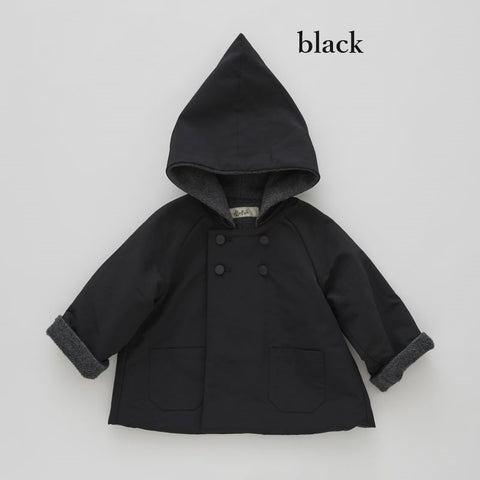 【定番】eLfinFolk （エルフィンフォルク）2024AW elf coat 撥水、裏フリースコート 90-130サイズ