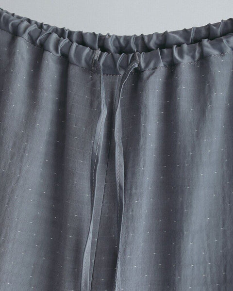【4月下旬入荷次第お届けのご予約】anuke（アンヌーク） Dot jacquard Rough Pants 62710716.