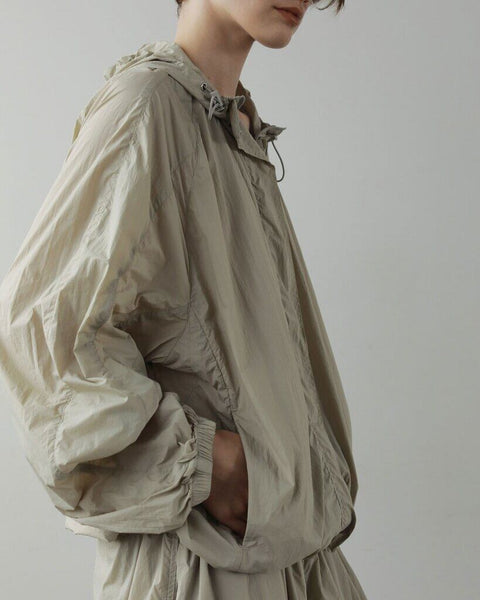 【3月上旬入荷次第お届けのご予約】anuke（アンヌーク） Sheer Track Blouson 62710201.