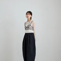 【2月中旬入荷次第お届けのご予約】anuke（アンヌーク） Slit Chiffon Tops 62710606.