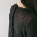 【4月中旬入荷次第お届けのご予約】anuke（アンヌーク） Sheer Tulle Cardigan 62710420.