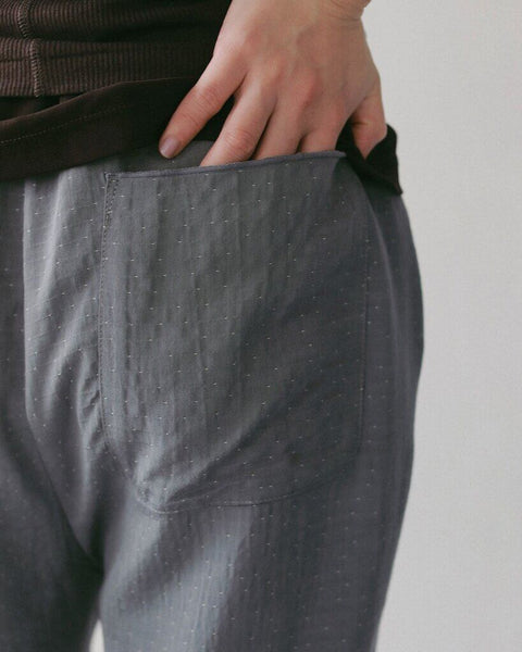 【4月下旬入荷次第お届けのご予約】anuke（アンヌーク） Dot jacquard Rough Pants 62710716.