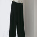 【2月中旬入荷次第お届けのご予約】anuke（アンヌーク） Twill Tuck Widepants 62710712.