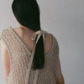 【4月下旬入荷次第お届けのご予約】anuke（アンヌーク） Paperyarn Knit Vest 62710510.
