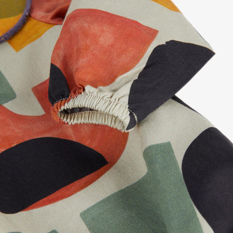 WOLF&RITA（ウルフアンドリタ） 2025AW ERCILIA GEOMETRIE jumpsuit 襟付きジャンプスーツ、ロンパース