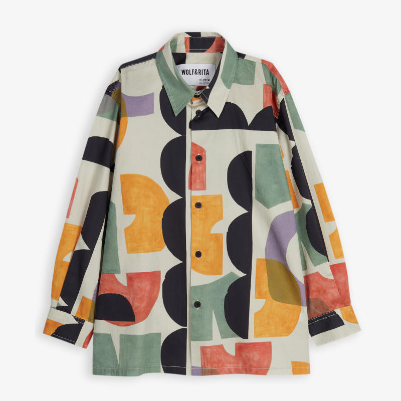 WOLF&RITA（ウルフアンドリタ） 2025AW RAUL SHIRT -geometrie