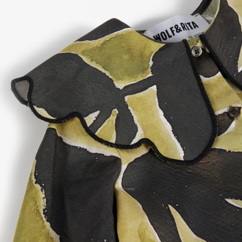 WOLF&RITA（ウルフアンドリタ） 2025AW EVA BLOUSE -tulpan- フリルテールブラウス