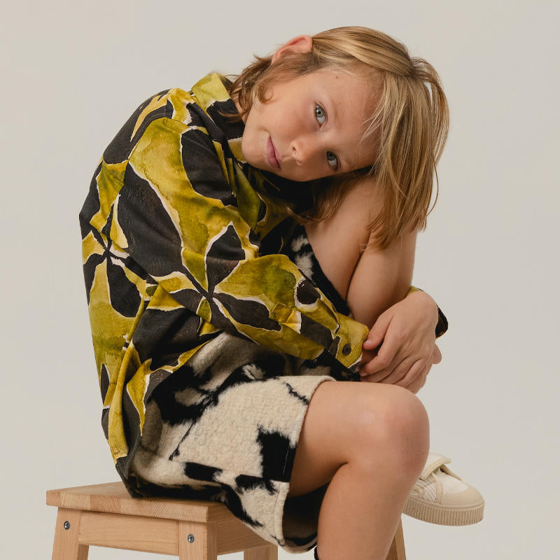 WOLF&RITA（ウルフアンドリタ） 2025AW RAUL SHIRT -tulpan- プリント