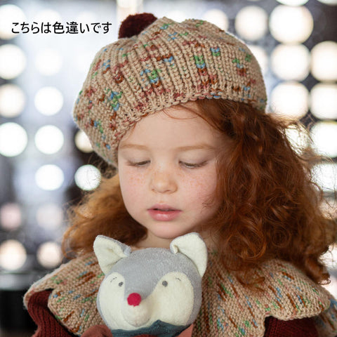 Kalinka Kids（カリンカキッズ）2024AW Kalina Beret - Marshmallow - ベレー帽