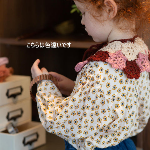 Kalinka Kids（カリンカキッズ）2024AW Evelyn Collar - Sunbeam - 付け襟