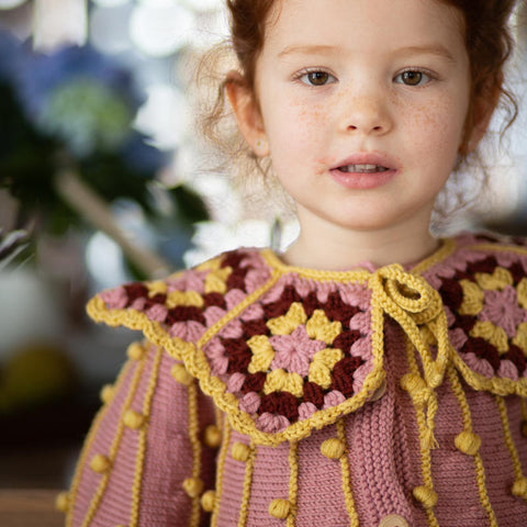 Kalinka Kids（カリンカキッズ）2024AW Roxan Collar - Sunbeam - 付け襟