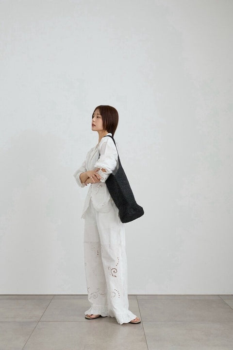 【4月下旬入荷次第お届けのご予約】anuke（アンヌーク） Raffia Tote Bag 62711015.