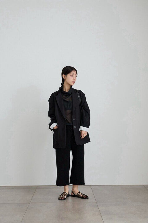 【3月中旬入荷次第お届けのご予約】anuke（アンヌーク） Tweed Mesh Jacket 62710105.
