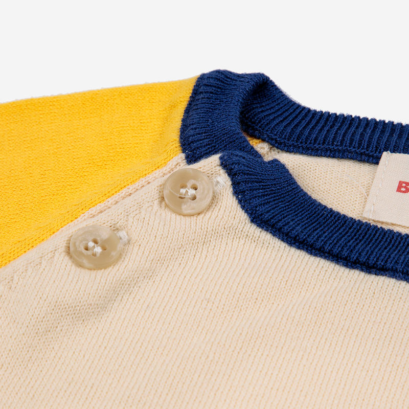 ☆bobo choses（ボボショーズ）2023SS B.C. Sail Rope knitted T-shirt