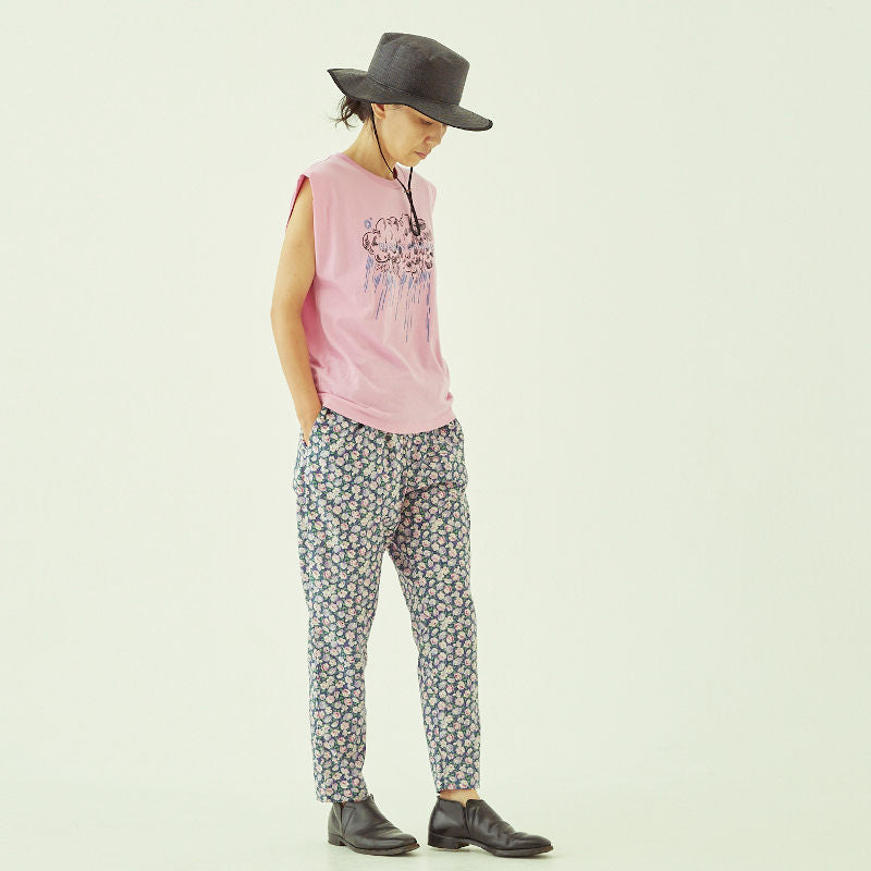 ☆elfinFolk（エルフィンフォルク）2023SS Womens Retro flower pants