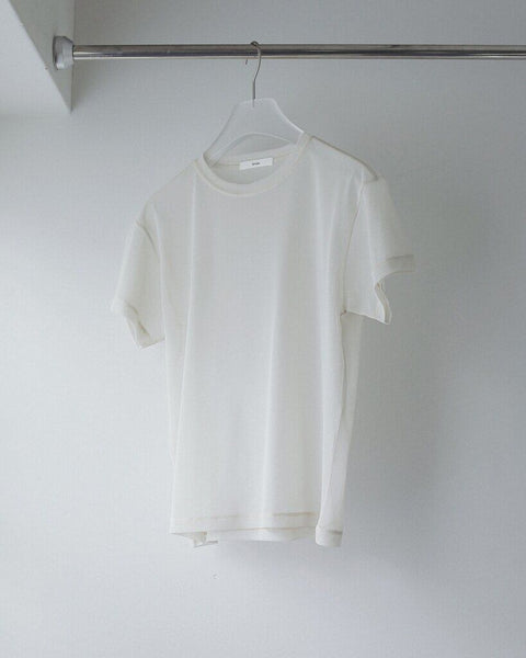 【4月中旬入荷次第お届けのご予約】anuke（アンヌーク） Sheer Tulle T-shirts 62710625.