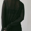 【4月中旬入荷次第お届けのご予約】anuke（アンヌーク） Sheer Tulle Cardigan 62710420.
