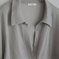 【3月上旬入荷次第お届けのご予約】anuke（アンヌーク） Sheer Skipper Knit 62710524.