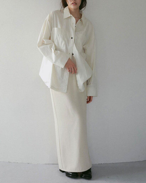 【2月中旬入荷次第お届けのご予約】anuke（アンヌーク） Work Over Shirts 62710415.