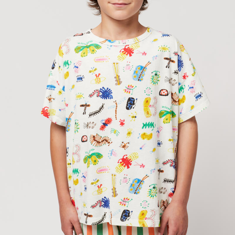 BOBO CHOSES / ボボショーズ 2024SS Funny Insects all over T-shirt