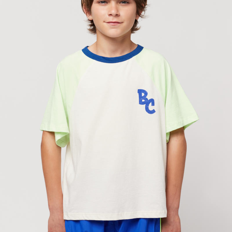 BOBO CHOSES / ボボショーズ 2024SS BC Color Block raglan sleeves T