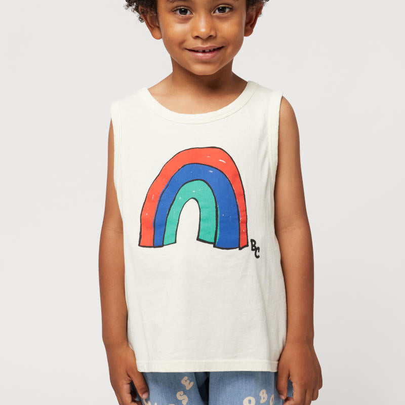 BOBO CHOSES / ボボショーズ 2024SS Rainbow tank top タンクトップ