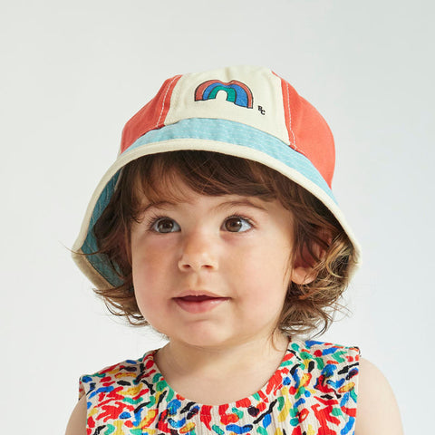 【drop2】BOBO CHOSES / ボボショーズ 2024SS  Baby Rainbow multicolor hat マルチカラーハット ベビー帽子