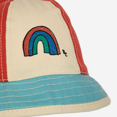 【drop2】BOBO CHOSES / ボボショーズ 2024SS  Baby Rainbow multicolor hat マルチカラーハット ベビー帽子